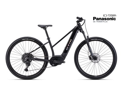 Horské elektrokolo CTM ROXXY GX PRO 29", lesklá černá / matná černá