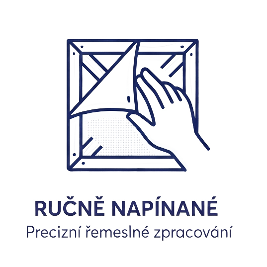 Ručně napínané fotoobrazy