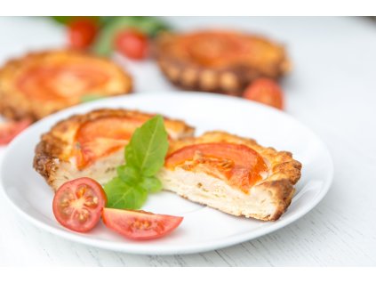 Mini quiche s rajčaty  pekařský výrobek