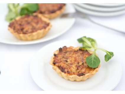 Mini quiche cibulový  pekařský výrobek