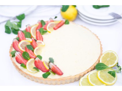 Koláč Lemon curd