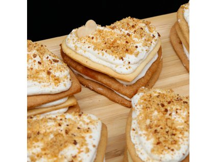 medová srdíčka čtverec