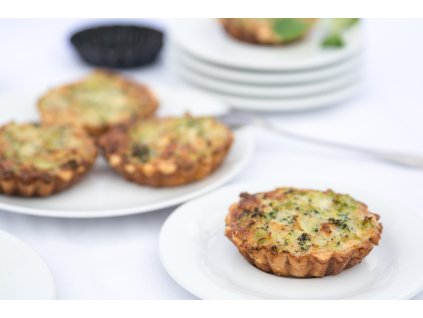 Mini quiche brokolicový