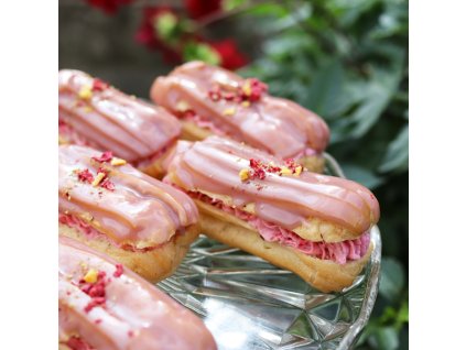 malinové banánky čtverec