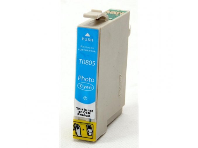 Epson, T0805, C13T08054011, kompatibilní náplň