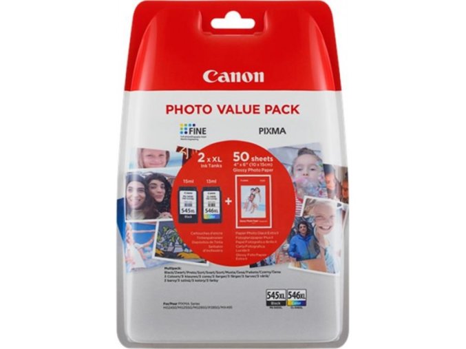 canon pg 545xl cl 546xl 50ks gp501 multipack original
