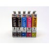 Epson, T0711, T0712, T0713, T0714, T0715, kompatibilní náplně, sada 5 kus