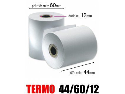 pokladni kotoucek termo 44 50 12mm original