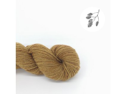 Merino příze LISA soft - olše s efektem, 50g