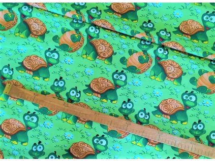 metraz bavlnene platno zelvicky