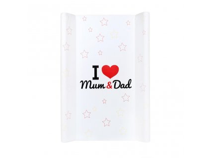 16717 prebalovaci nastavec new baby i love mum and dad bily 50x80cm