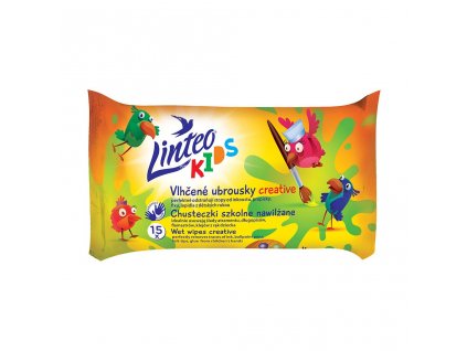 15244 detske vlhcene ubrousky linteo baby kids 15 ks