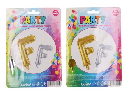69527 balonek nafukovaci pismeno f