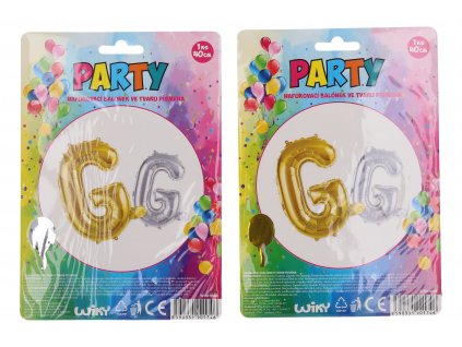 69524 balonek nafukovaci pismeno g