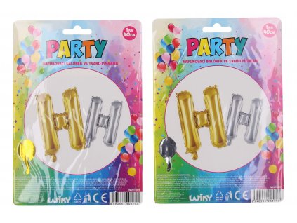 69521 balonek nafukovaci pismeno h