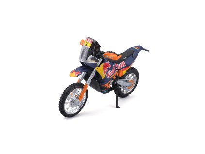 87110 bburago 1 18 cycle red bull ktm rally dakar 2019