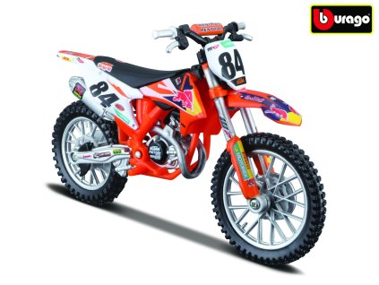 86210 bburago 1 18 wrb ktm cycle ktm 450 sx f factory edition 2018