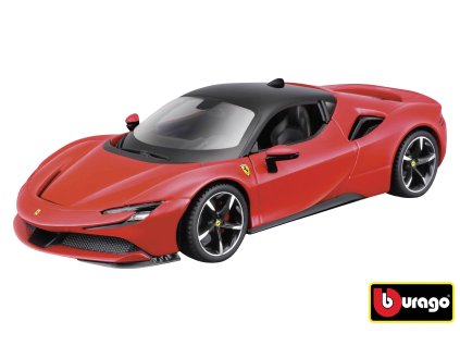 86174 bburago 1 24 ferrari top sf90 stradale red