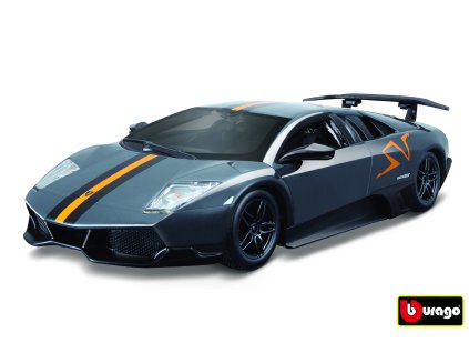 86177 bburago 1 24 lamborghini murcielago lp 670 4 sv metallic grey