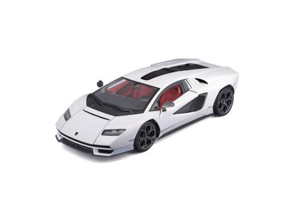 87044 bburago 1 24 plus lamborghini countach lpi 800 4 white