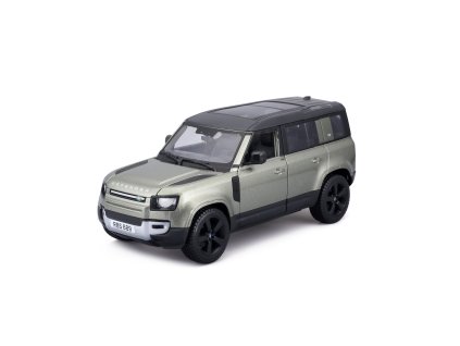 87050 bburago 1 24 plus land rover defender 110 green
