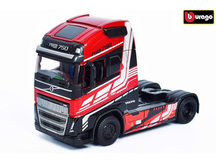 86201 bburago 1 43 volvo fh16 globetrotter 750 xxl red