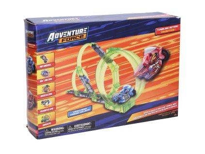 105036 spin and build deluxe draha s 2 motorkami