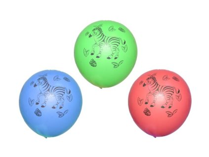 11932 balonek nafukovaci 30cm sada 10ks zviratka