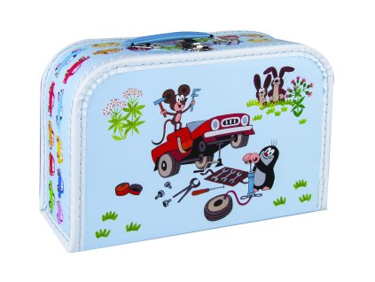 100484 krtek detsky kufr krtek a auto 30cm