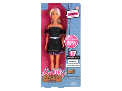 101691 panenka v cernych satech 30 cm