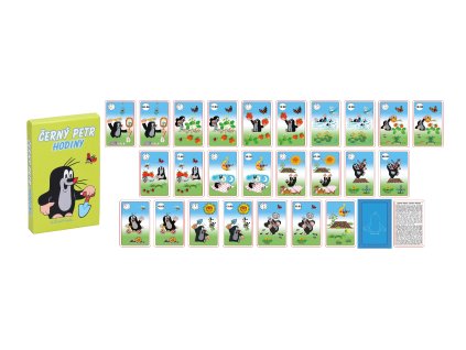 92703 krtek cerny petr hodiny