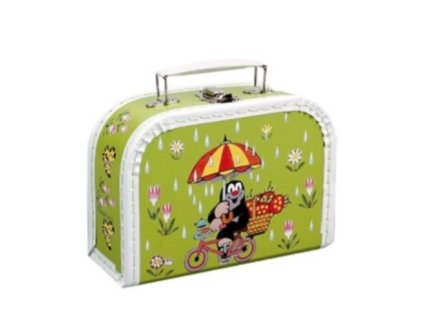 100490 krtek detsky kufr krtek a jahody 20cm