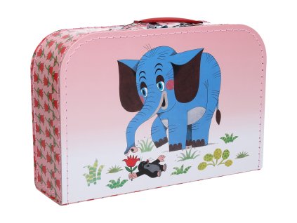 101103 krtek detsky kufr krtek a slon 30cm