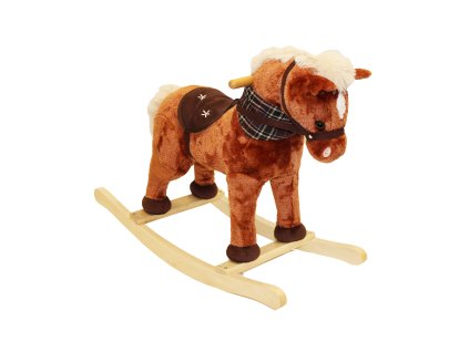 86051 kun houpaci s efekty hnedak 71x30x58 cm