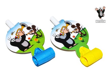 91094 party frkacka krtek a kamaradi 6 ks 14 cm