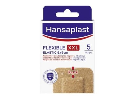 107467 hansaplast naplasti flexible elastic xxl 5 ks