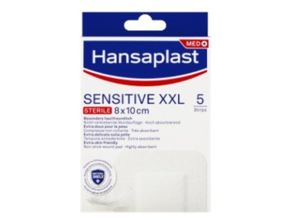 107470 hansaplast sensitive xxl elasticka naplast 8x10cm 5ks