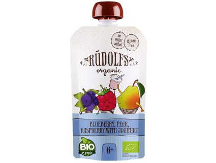 114091 rudolfs bio kapsicka boruvka hruska malina s jogurtem 110 g