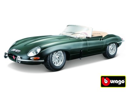 69185 bburago 1 18 jaguar e cabriolet 1961 zelene 18 12046