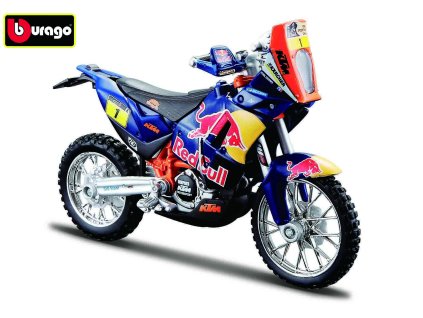 77288 bburago 1 18 wrb ktm cycle ktm 450 rally dakar rally