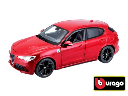 69167 bburago 1 24 alfa romeo stelvio cervena 18 21086r