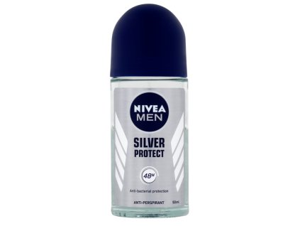118222 nivea men antiperspirant roll on silver protect 50 ml