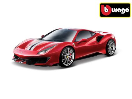 77267 bburago 1 24 ferrari 488 pista red