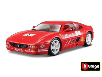 73088 bburago 1 24 ferrari racing f355 challenge red