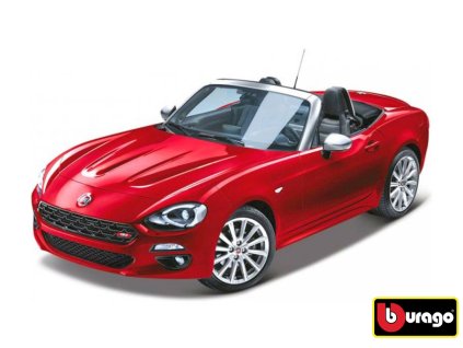 73085 bburago 1 24 fiat 124 spider cervena 18 21083
