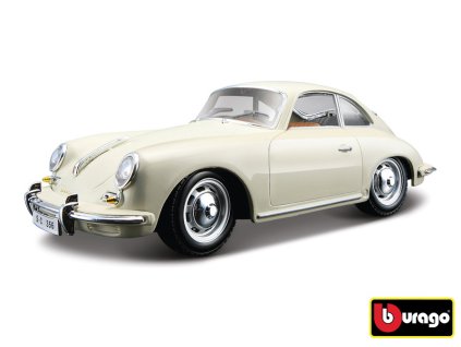 80861 bburago 1 24 porsche 356b coupe 1961 ivory 18 22079