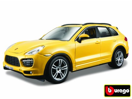 77135 bburago 1 24 porsche cayenne turbo zluta 18 21056