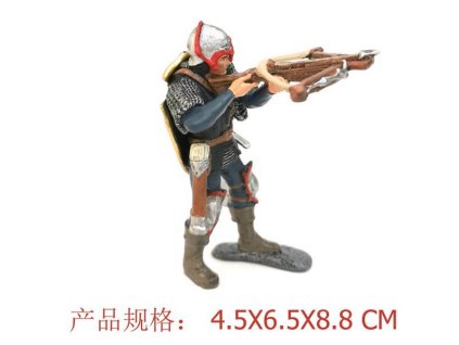 116593 b figurka vojak strelec s kusi 9 cm