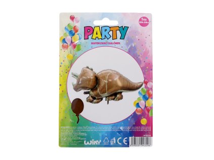 96796 balonek nafukovaci tvar dinosaurus 59x109 cm