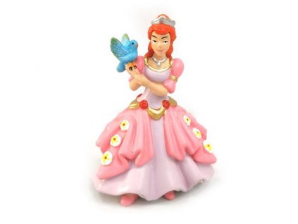 116509 c figurka princezna s ptackem 9 cm